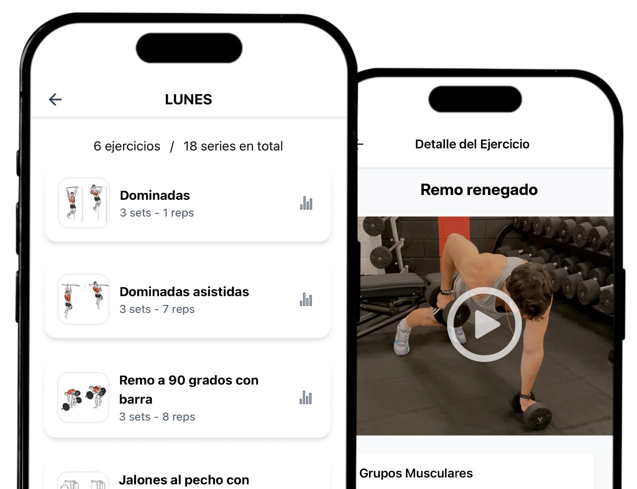 Entrenamientos personalizados